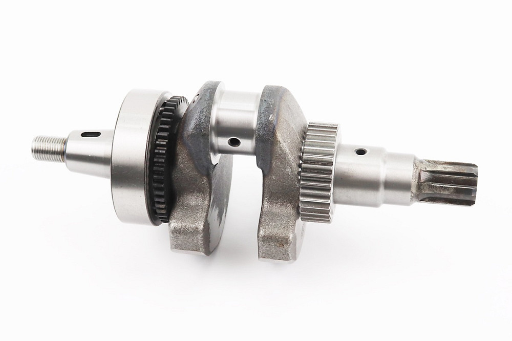 Колінвал 178F (Dшийки-36mm, H-102,4mm) під шліц + шестерні + підшипник, запресований Киев - изображение 1