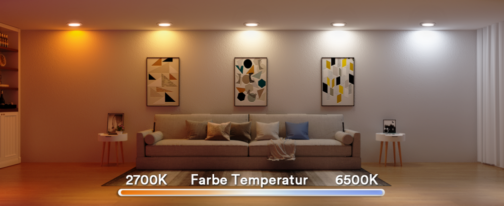 Світлодіодний смарт-світильник Lumary Ultra Slim 12 Вт, 4 шт, RGB, 170 мм, 20 мм, керування зі смартфона Київ - фото 8