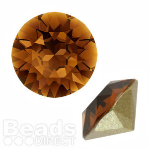 Стразы Swarovski темный топаз, SS3 (1400 шт) Киев - изображение 2