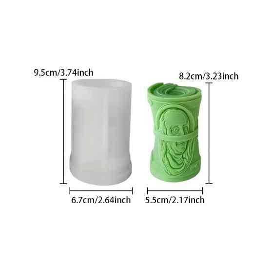 Молд силиконовый Доллары 95 на 67 мм серый Киев