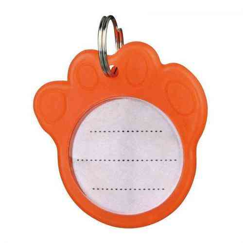 Адресниця-лапка Trixie для собак, флуоресцентна, пластикова, 3,5 см Вінниця