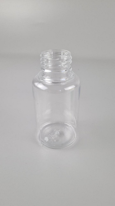 Пляшка прозора 100 мл із горлом Ø28 з кришкою (50 шт.) Харків - фото 2