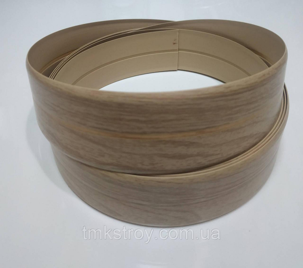 Гибкий угол ПВХ универсальный 3м (рулон) орех светлый Харьков - изображение 2