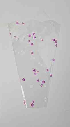 Упаковка конус под цветы h30/ 6низ/20верх белый (100 шт) 154 (4) (100 шт) Харьков