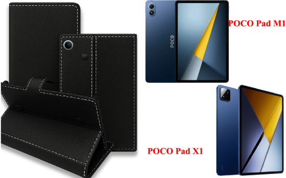 Книжка-трансформер для планшета POCO Pad M1, POCO Pad X1, колір Black Київ