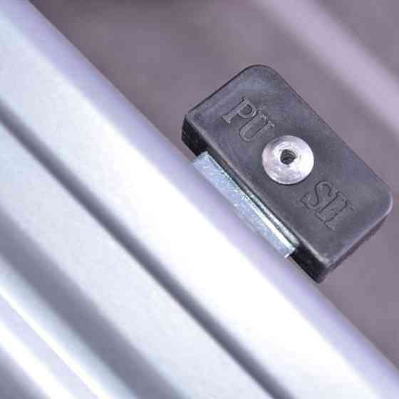 Драбина алюмінієва, 7 сходинок, висота: 2005 мм, висота до платформи: 1500 мм, 150 кг INTERTOOL LT-1007 Київ