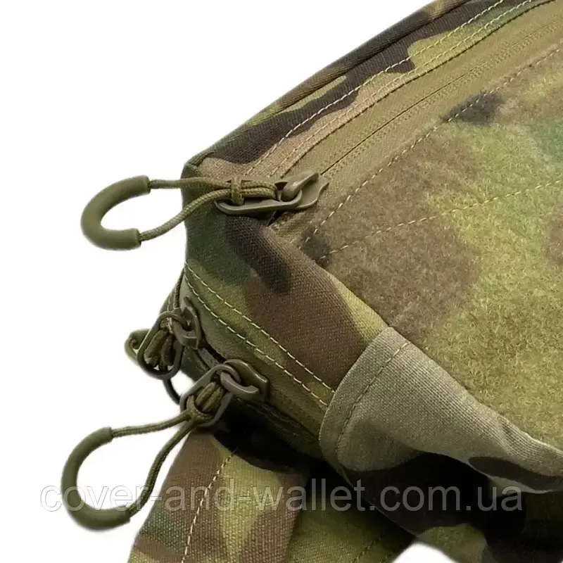 Тактическая сумка бананка на пояс или через плечо с велкро Мультикам Cordura 1000den Киев - изображение 3