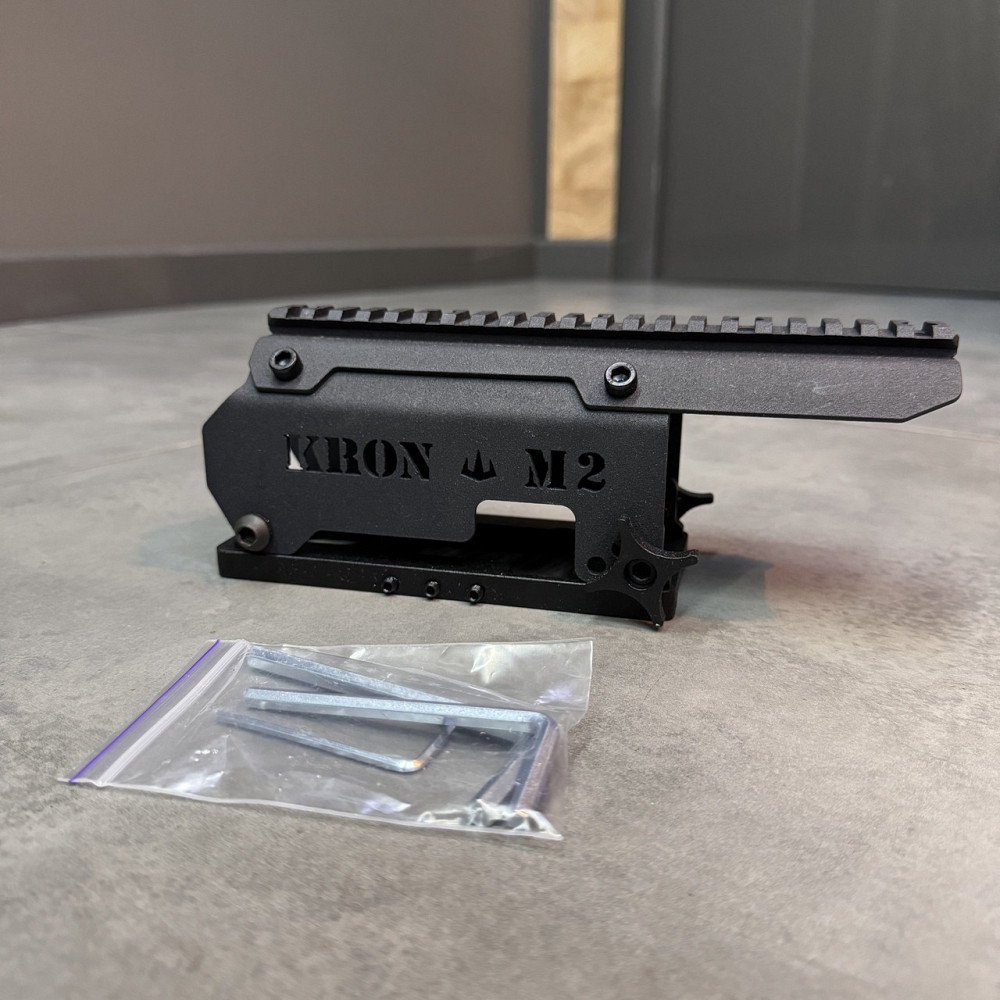 Кронштейн КРОН для Browning M2 и Canik M2 c планкой Picatinny, для установки различных прицелов Solmir Киев - изображение 2