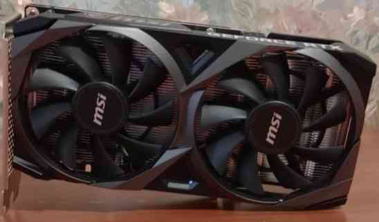 Відеокарта MSI GeForce RTX3050 8Gb VENTUS 2X XS OC Київ