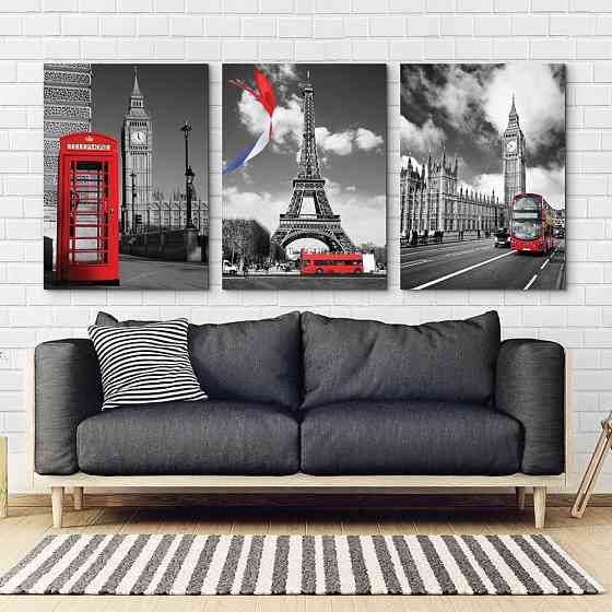 Модульна картина Місто Лондон Art-29_B3 Київ