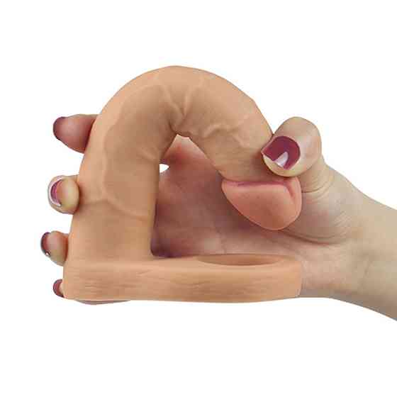 Насадка для подвійного проникнення - The Ultra Soft Double 6.25 " Sex Aura Київ