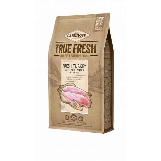 Сухой корм Carnilove True Fresh для взрослых собак всех пород, с индейкой, 4 кг Винница