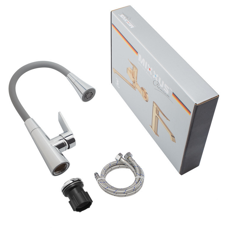 Змішувач для кухні Mixxus Premium Matis 011-T  Refl.Gray   ( 15901 ) Харьков - изображение 7
