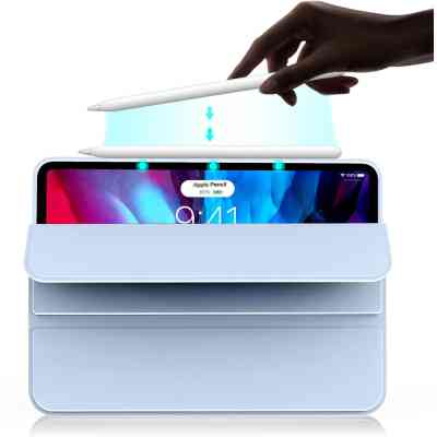 Чохол до планшета Armorstandart Tri Fold Soft TPU Silicone Apple iPad Pro 13&quot; M4 2024 Light Blue (711753) Вінниця