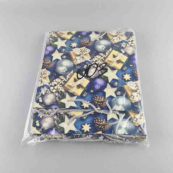 Пакеты бумажные подарочные , новогодние Квадрат 23*24*10- 03 (12 шт) Харьков