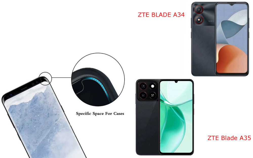 Захисне скло HyperGlass Pro для ZTE BLADE A34, ZTE Blade A35 – максимальна чутливість та захист Київ - фото 3