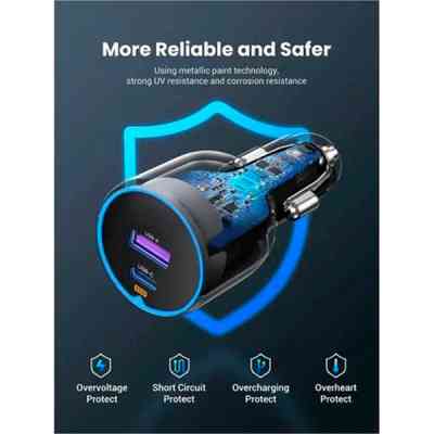 Зарядний пристрій Ugreen 2xUSB 63W (USB-C+USB-A) QC3.0 (EC701) (35023) Вінниця