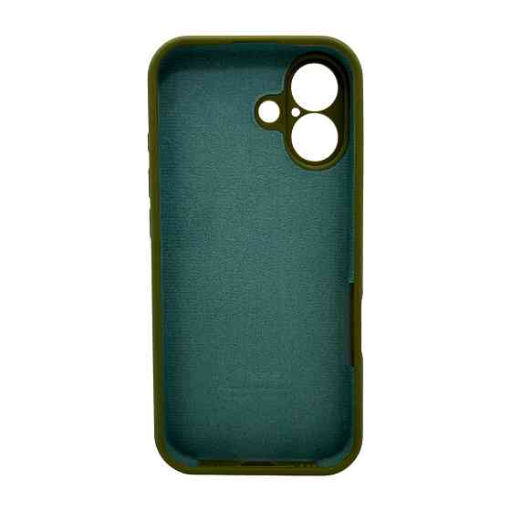 Чохол для смартфона Silicone Full Case AA Camera Protect for Apple iPhone 17 29,Army Green Київ