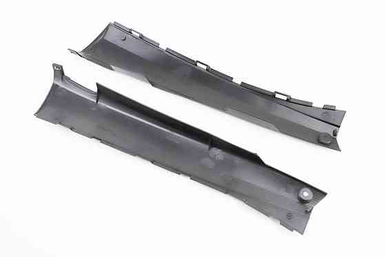 Yamaha JOG ARTISTIC пластик - нижній бічний лів+прав к-кт 2шт, ЧОРНИЙ (незначні потертості) Київ