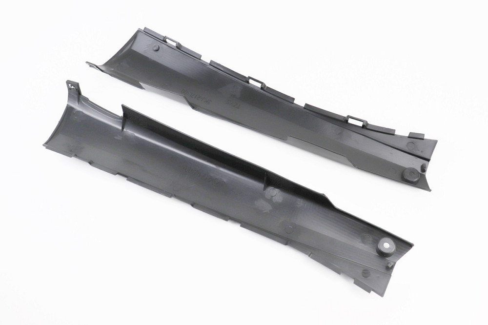 Yamaha JOG ARTISTIC пластик - нижній бічний лів+прав к-кт 2шт, ЧОРНИЙ (незначні потертості) Киев - изображение 2