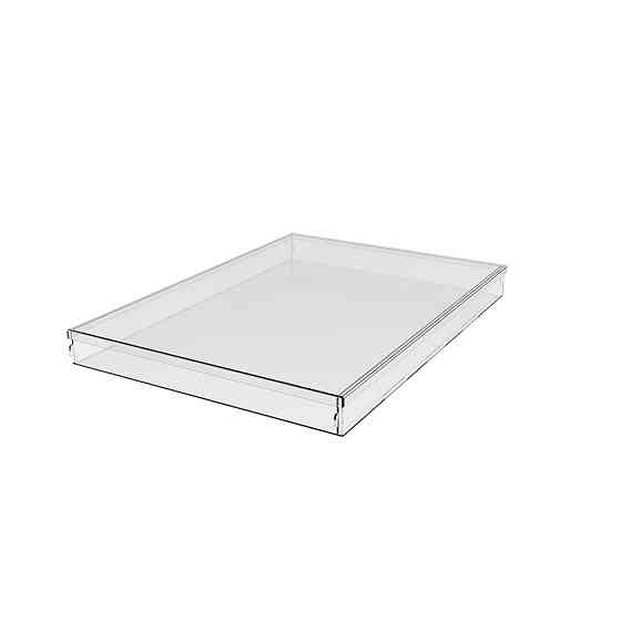 Коробка акрилова EKOSTAR 307х421х35 з кришкою Київ