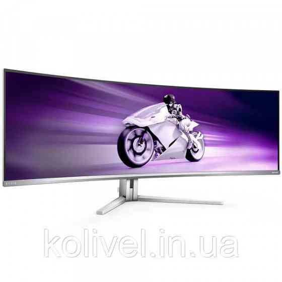 TFT 49" Philips 49M2C8900, OLED, DQHD, 240Hz, 0.03ms, 2хHDMI, DP, USB-C, USB-hub, HAS,колонки, білий Київ