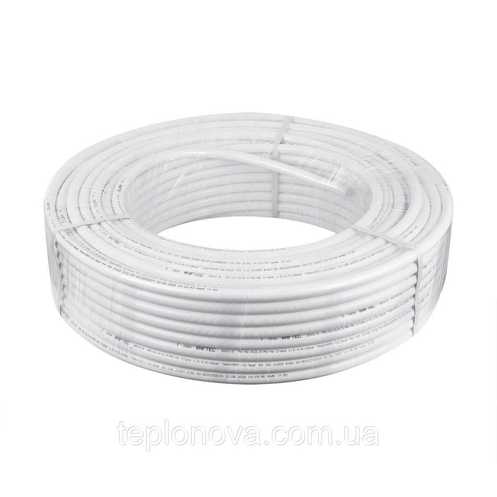 Труба металлопласт 20' RAFTEC White (PEX-B/AL/PEX-B) (MPT2020) 20х2.0 Черновцы - изображение 5