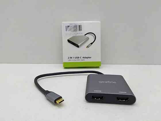 Перехідник Geafine Type C - 2*HDMI Луцк