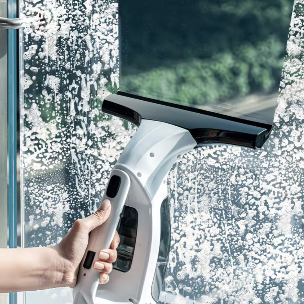 Бездротовий склоочисник акумуляторний пилосос для вікон з розпилювачем і мікрофіброю, для миття скла Кам'янець-Подільський - фото 8