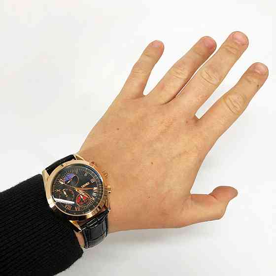 Наручний годинник SKMEI 9236RGBK, Красиві чоловічі годинники, Годинник OM-386 чоловічий спортивний Київ