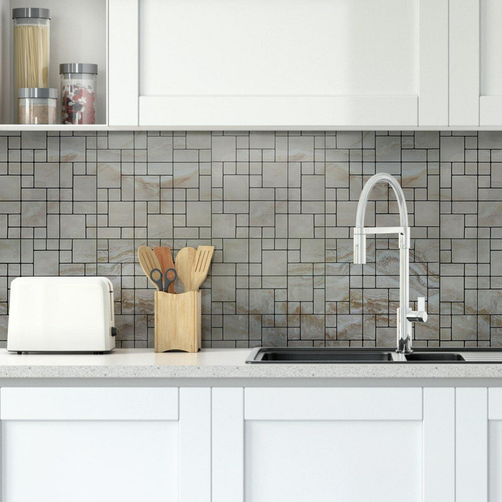 Самоклеящаяся PET мозаика 300х300х4мм SW-00001656 Днепр - изображение 8