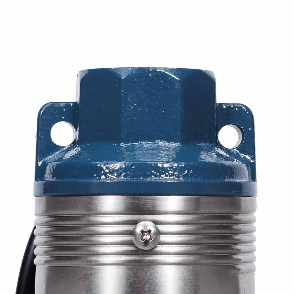 Насос центробежный 0.92кВт H 117(88)м Q 45(30)л/мин Ø80мм 50м кабеля mid AQUATICA 3QJED2-27-0.928 (778404) Ровно - изображение 6