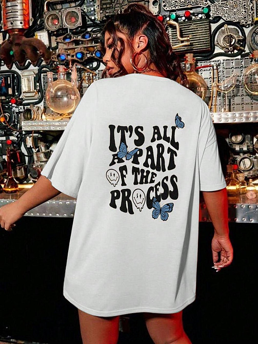 Футболка жіноча з принтом  44 Біла 2634324722 Дніпро - фото 1