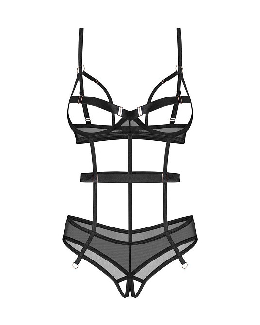 Боди Obsessive Euridia crotchless teddy M/L Sex Aura Киев - изображение 4