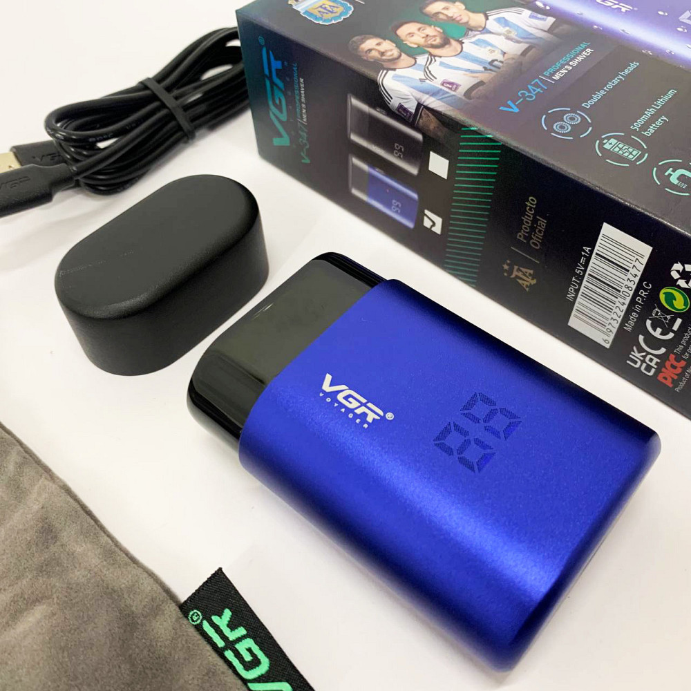 Професійні електричні бритви VGR V-347, Електрична бритва для догляду за бородою, Бритви акумуляторні AD-15 Львів - фото 6