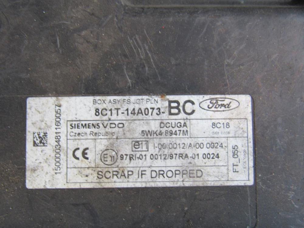 Блок комфорту Ford Transit 2006-2014 (8C1T-14A073-BC) Ковель - фото 2