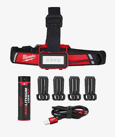 Ліхтар світлодіодний акумуляторний налобний MILWAUKEE, L4 HLRP-301 Одеса