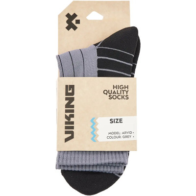 Носки Viking Fishing Arvid XL (43-45) сіро-чорний (1919.02.79) Винница - изображение 2