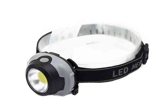 Налобний ліхтар PL-09, 3xAAA, COB, 1801 Дніпро