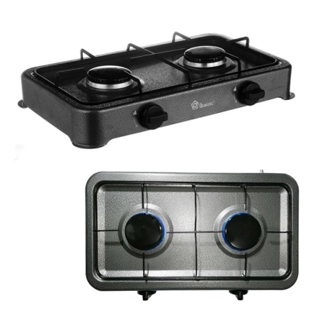 Настольная газовая плита DOMOTEC MS-6602 с 2 конфорками, размеры 470 х 270 х 65 мм – компактная и уд Киев - изображение 10