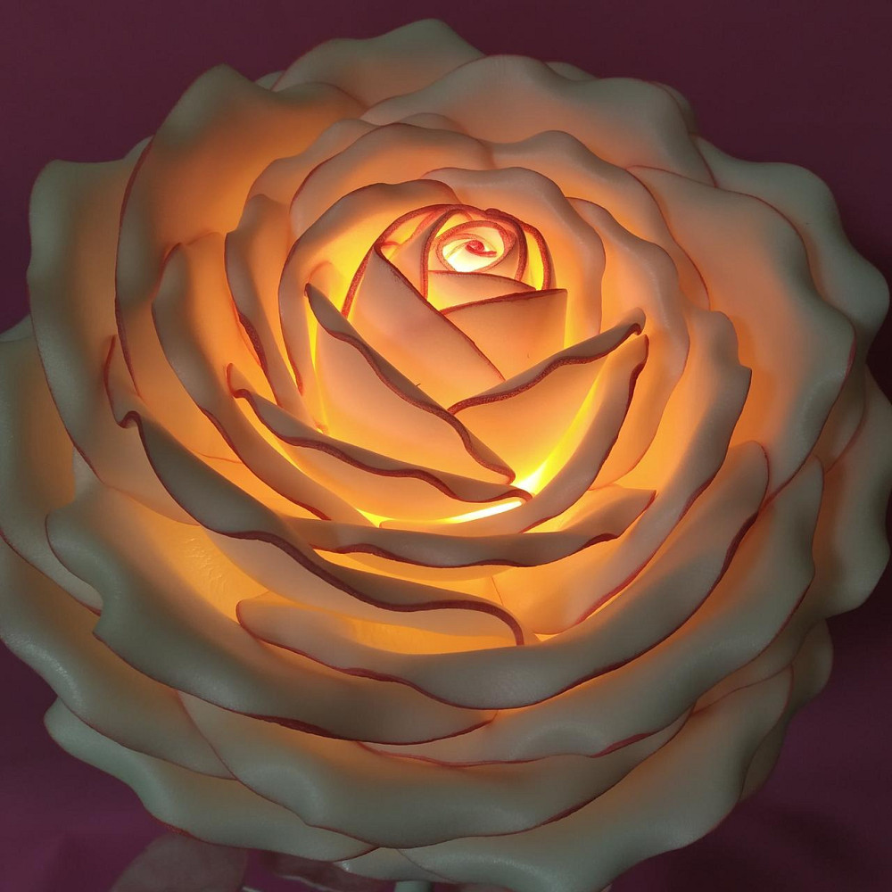 Міні-торшер "Біла троянда" Дніпро - фото 4