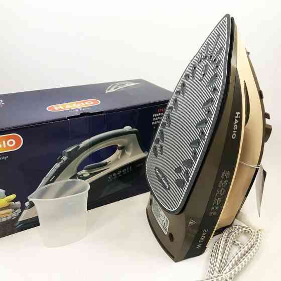 Утюг Magio MG-134 мощностью 2400 Вт с паровым ударом и керамической подошвой для легкого глажения Киев