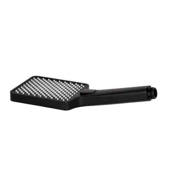 Лейка для ручного душа Qtap Rucni 140x95 мм прямоугольная QTRUC125BLM45959 Black Matt Харьков