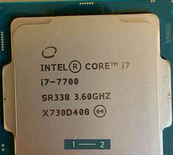 Процесор: Intel Core i7 - 7700, 3.60GHz. Київ