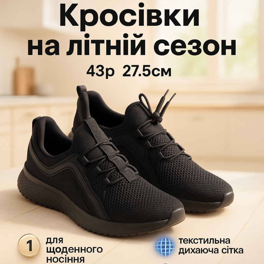 Активные кроссовки мужские летние, Кроссовки подростковые Стильные текстильные летние OI-35 Львов - изображение 7