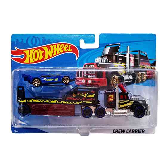 Детский игровой набор машинок T-P771-1(Blue) с трейлером Винница