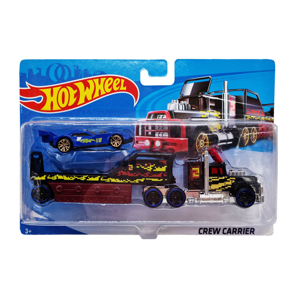 Дитячий ігровий набір машинок T-P771-1(Blue) з трейлером Вінниця - фото 1