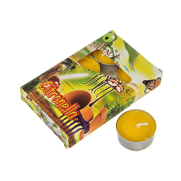 Свечи антимоскитные с цитронеллой, 6 шт Днепр - изображение 4