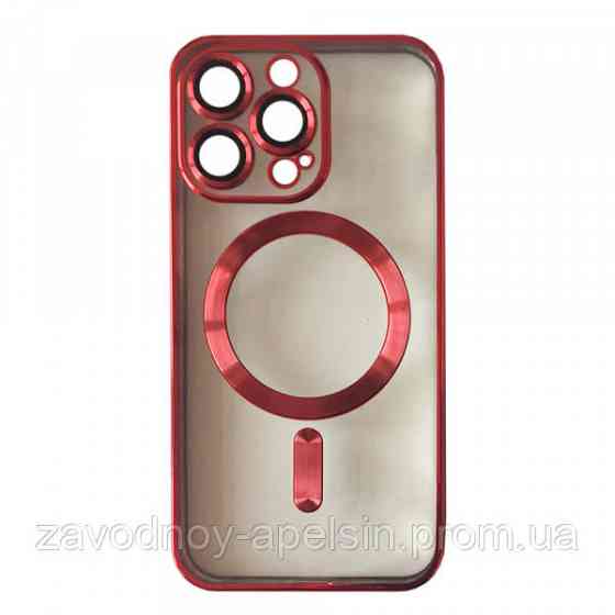 Iphone 15 Pro Max Чохол магніт Titanium Red (червоний) Одеса