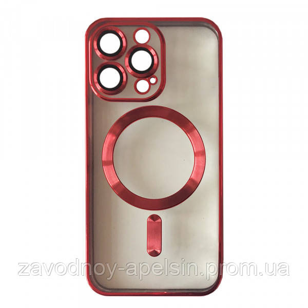 Iphone 15 Pro Max Чохол магніт Titanium Red (червоний) Одеса - фото 1